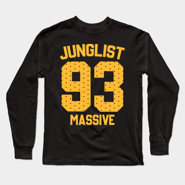 Junglist Massive Long Sleeve T-Shirt by Drum And Bass Merch